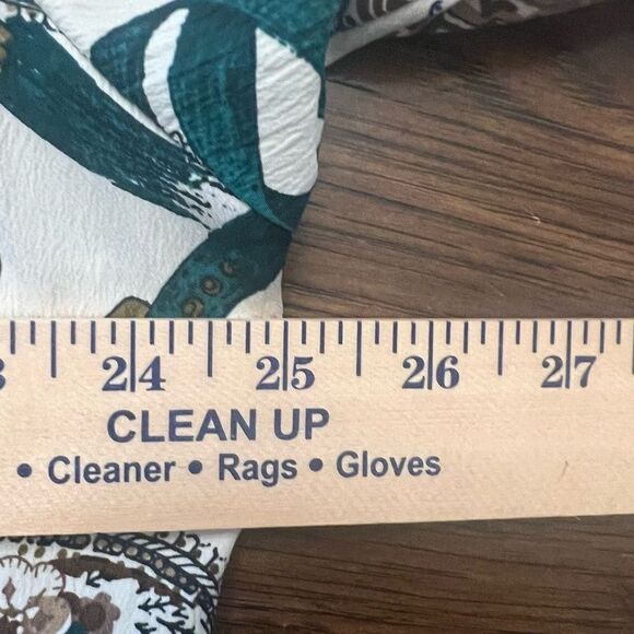 Vintage Nikki Women’s gold tone Button Belt  silky feel Blouse.  Size XL. - Picture 7 of 7